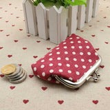 2017 Womens Wallets Small Sequin Dot Wallet Card Holder Coin Purse Clutch Bag #XTJ