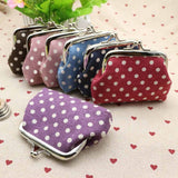 2017 Womens Wallets Small Sequin Dot Wallet Card Holder Coin Purse Clutch Bag #XTJ